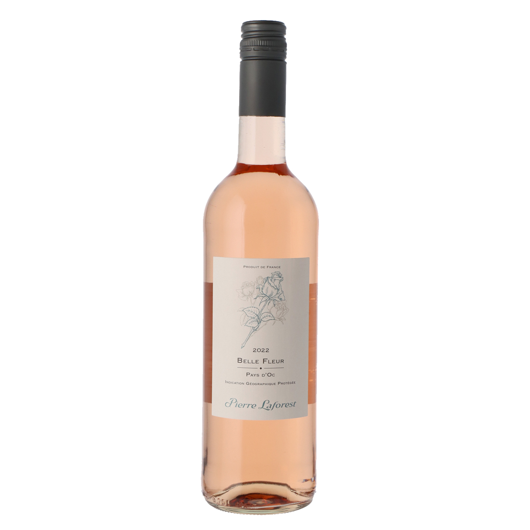 różowe półwytrawne wino z Francji