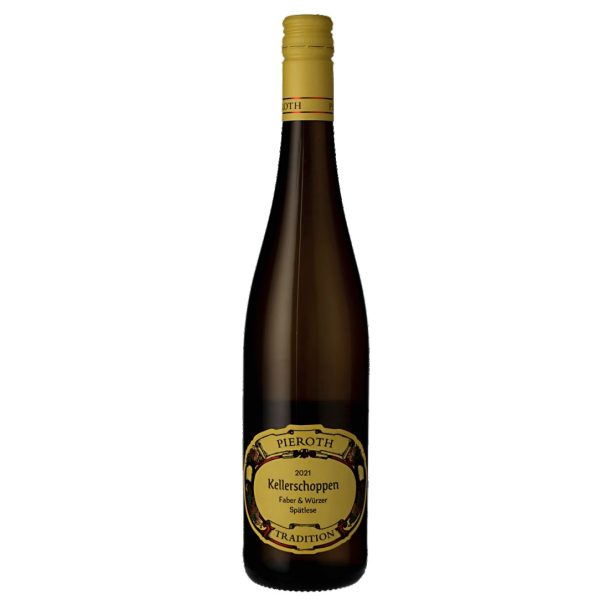 Białe, półsłodkie wino pochodzące z Niemiec Kellerschoppen rocznik 2021.