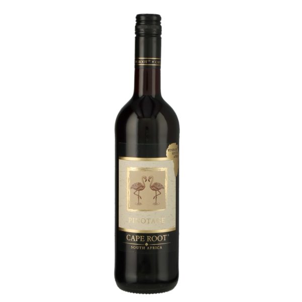Czerwone, półsłodkie wino pochodzące z RPA Pinotage rocznik 2022.